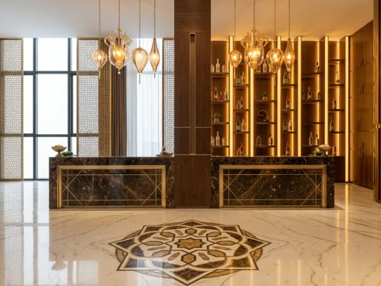 Desk No. 04 — bespoke reception desks by Joinery.ae, Dubai