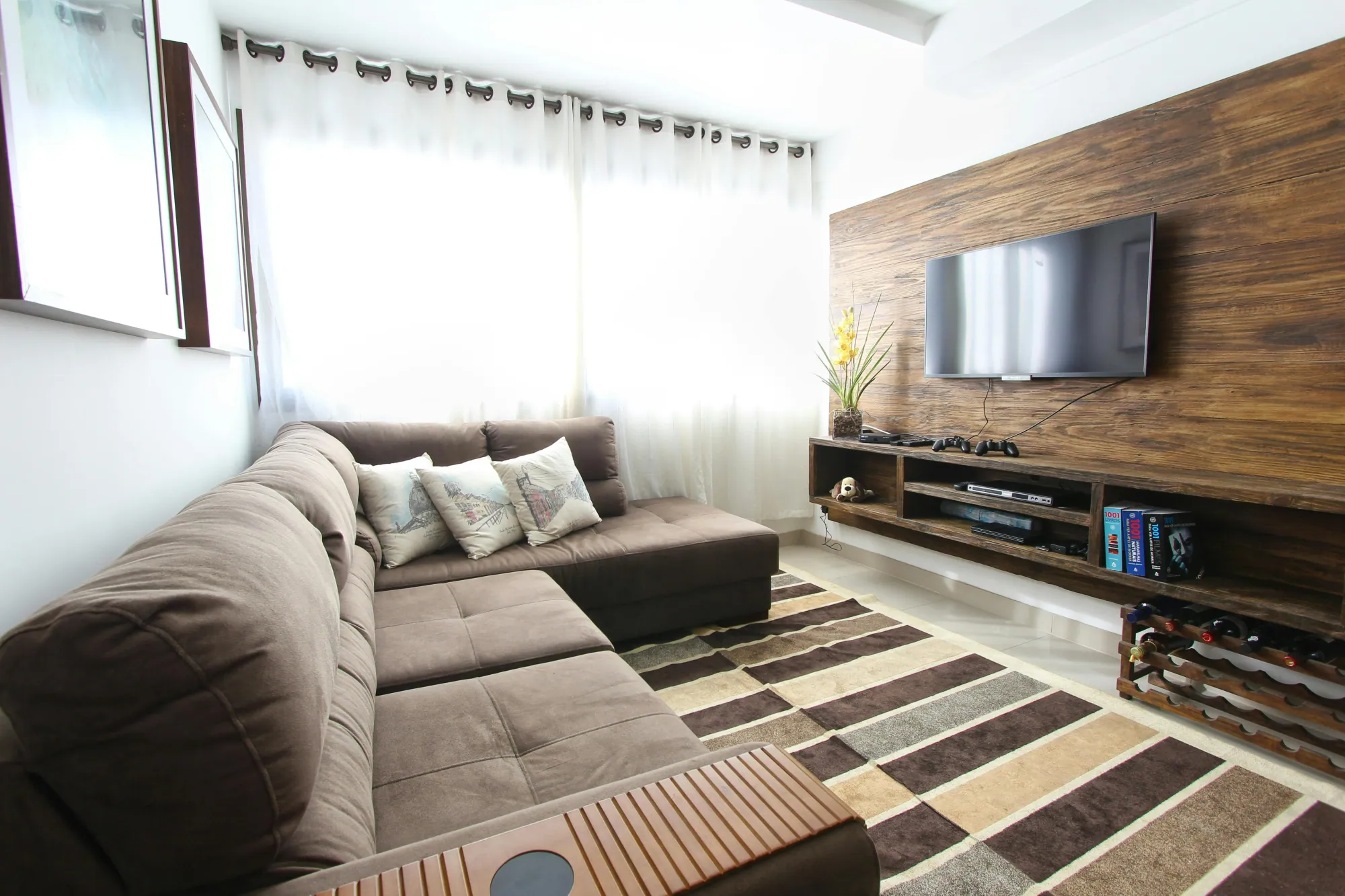 Vaneer Cladding — bespoke tv units by Joinery.ae, Dubai