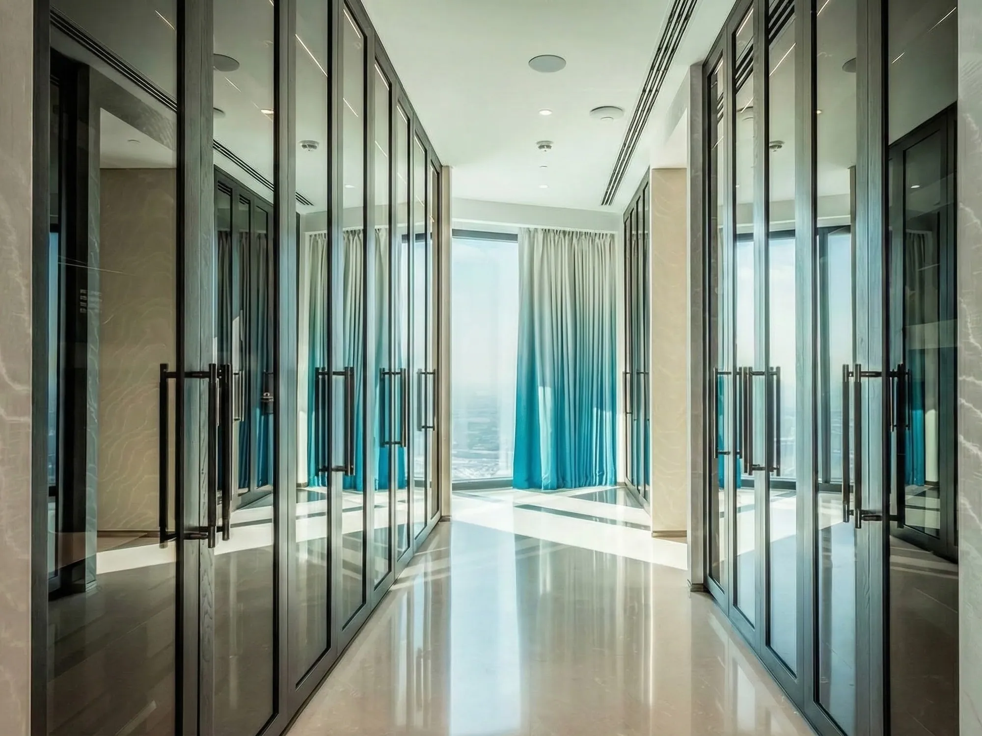 Glass-Fronted Wardrobes